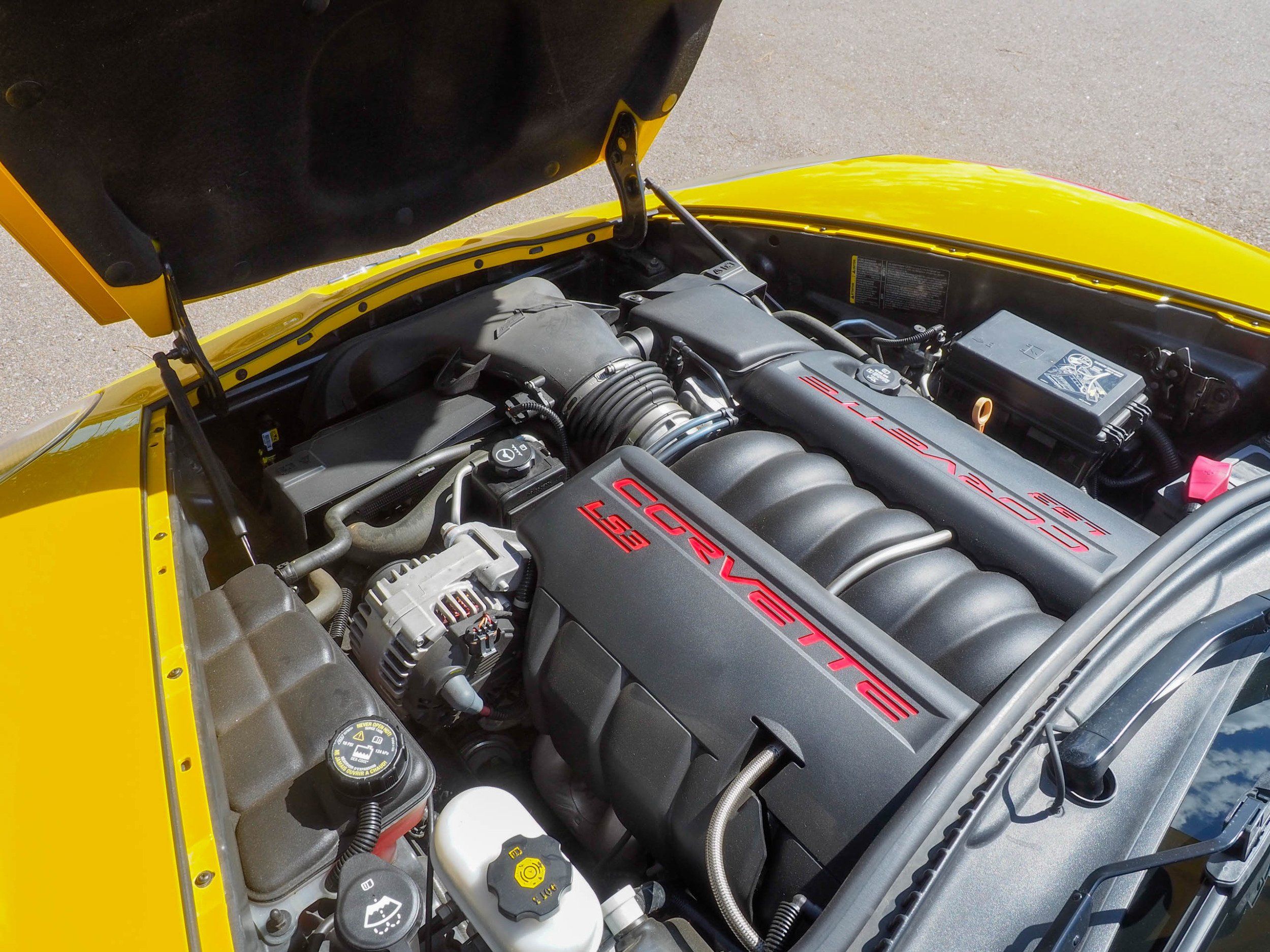 2010 Chevrolet Corvette Yellow Grand Sport