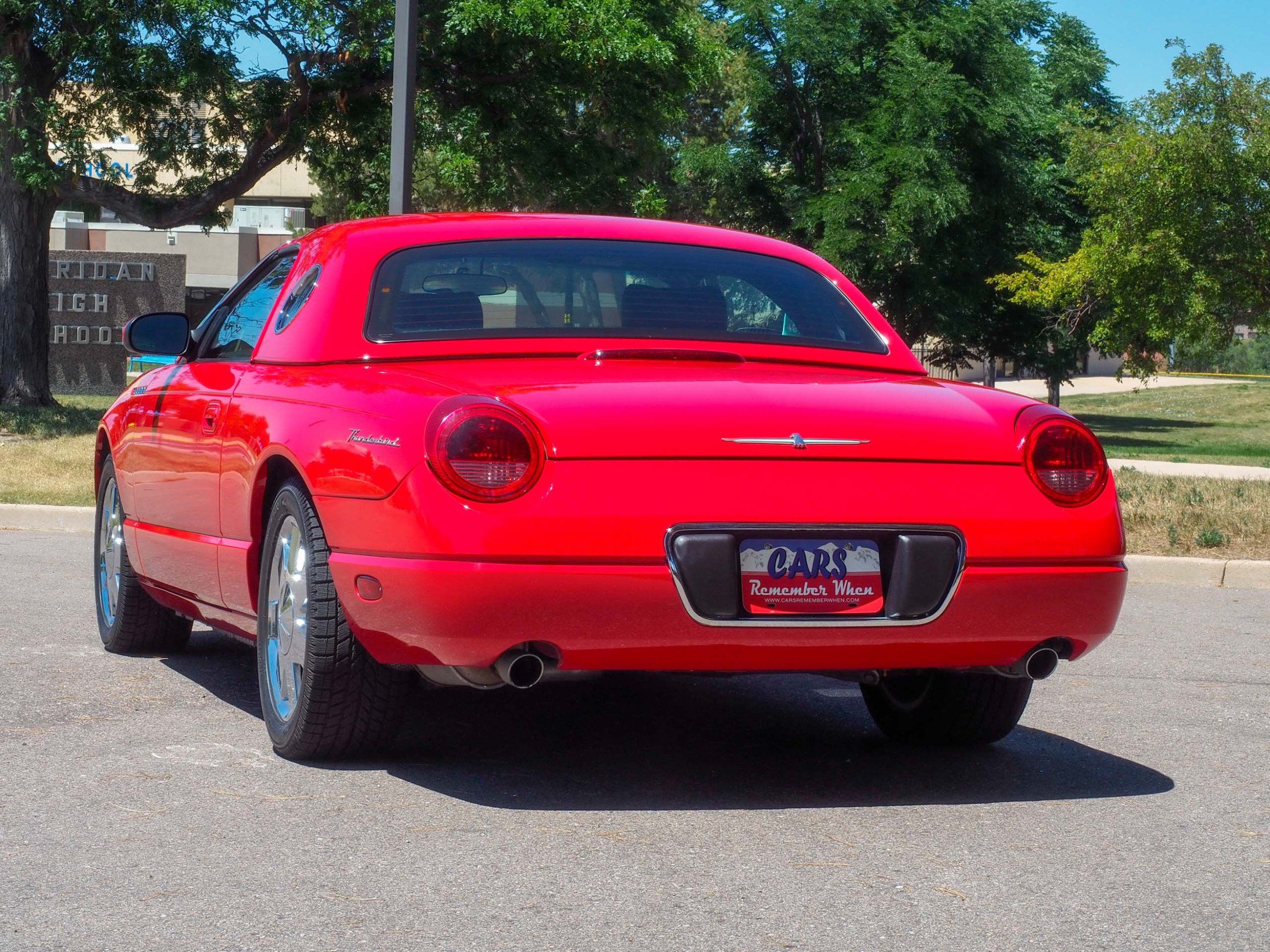 2002 Ford Thunderbird Red Deluxe