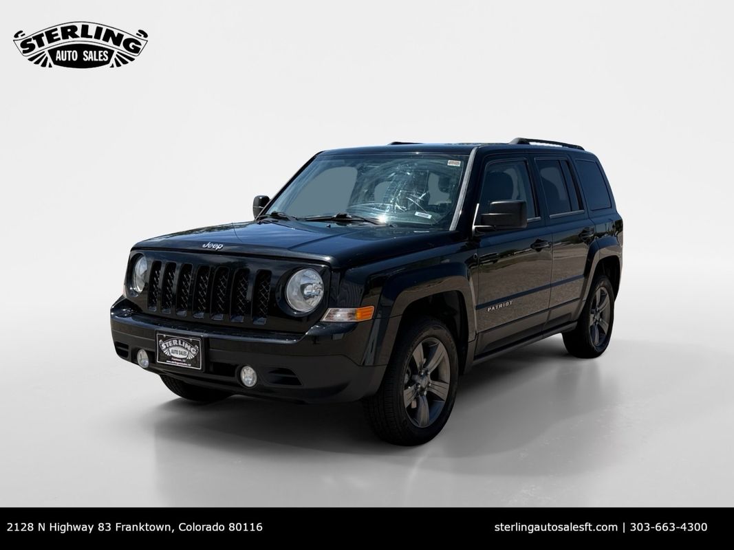 Black 2015 Jeep Patriot High Altitude Edition 4WD SUV / Crossover Four-Wheel Drive 6-Speed Automatic