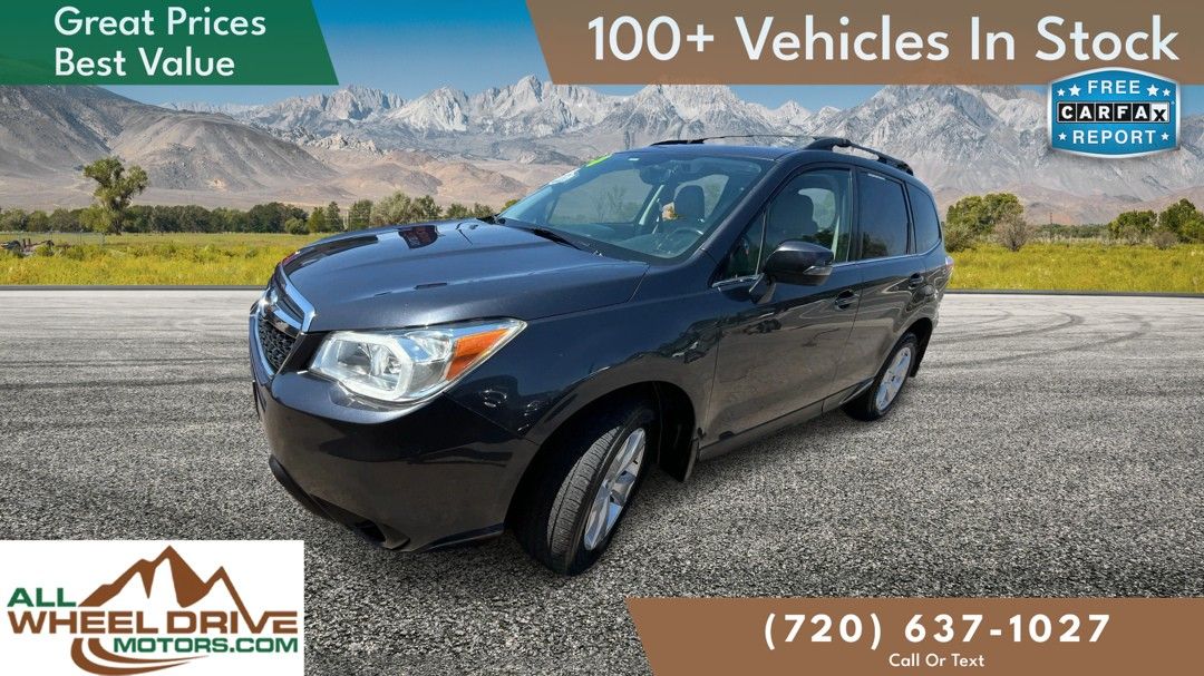 Gray 2014 Subaru Forester SUV / Crossover All-Wheel Drive 6-Speed CVT