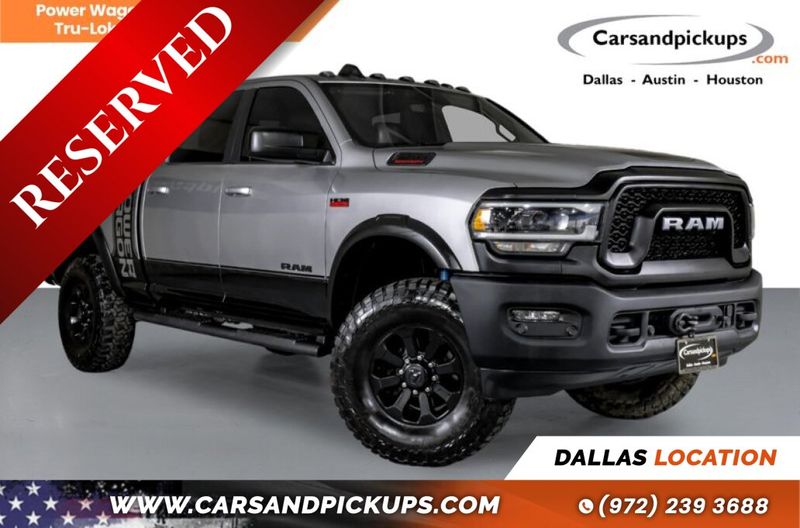 Silver 2019 RAM 2500 Power Wagon Crew Cab 4WD Pickup Truck Four-Wheel Drive 8-Speed Automatic