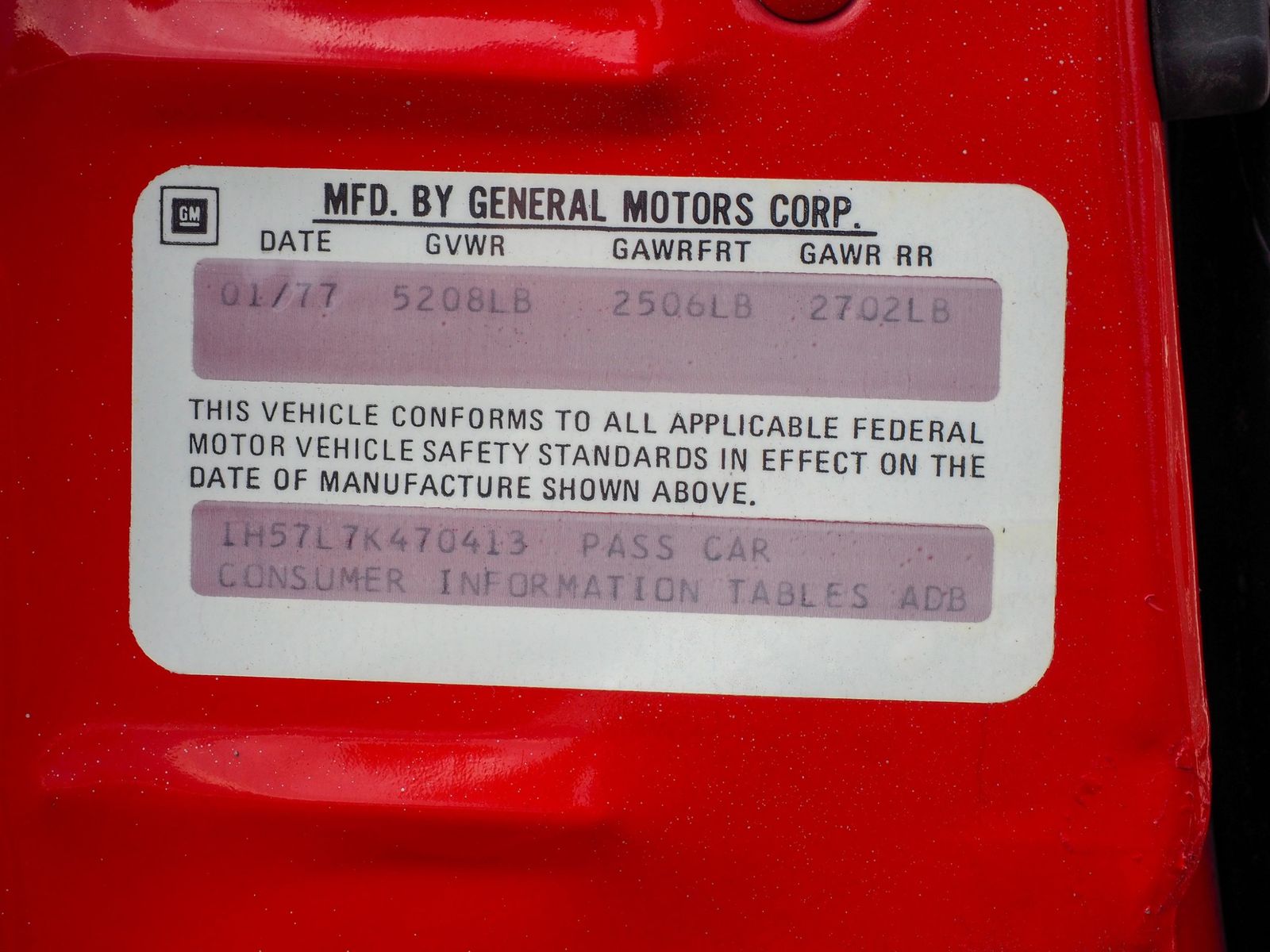 1977 Chevrolet Monte Carlo 49