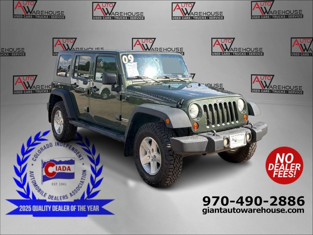 Green 2009 Jeep Wrangler SUV / Crossover Four-Wheel Drive 6-Speed Manual
