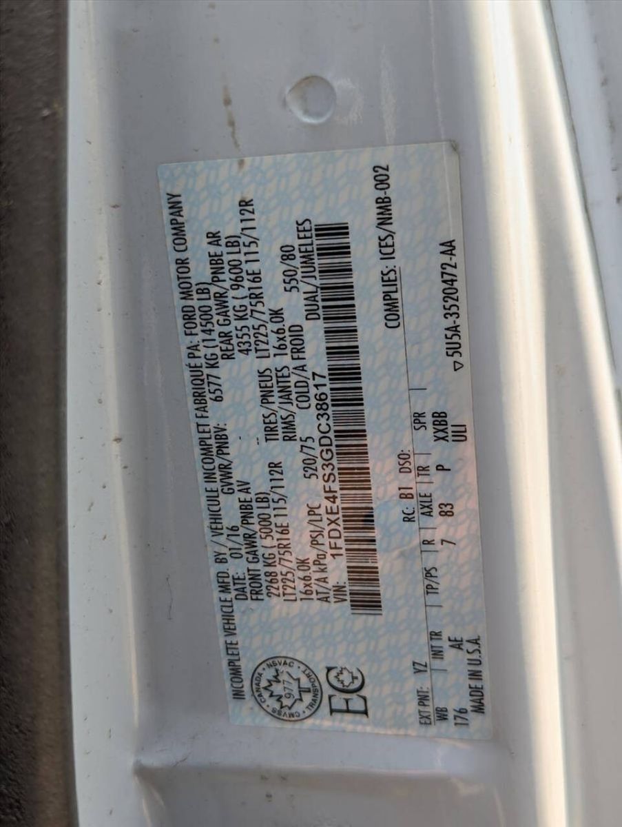 2016 Ford E-Series 62