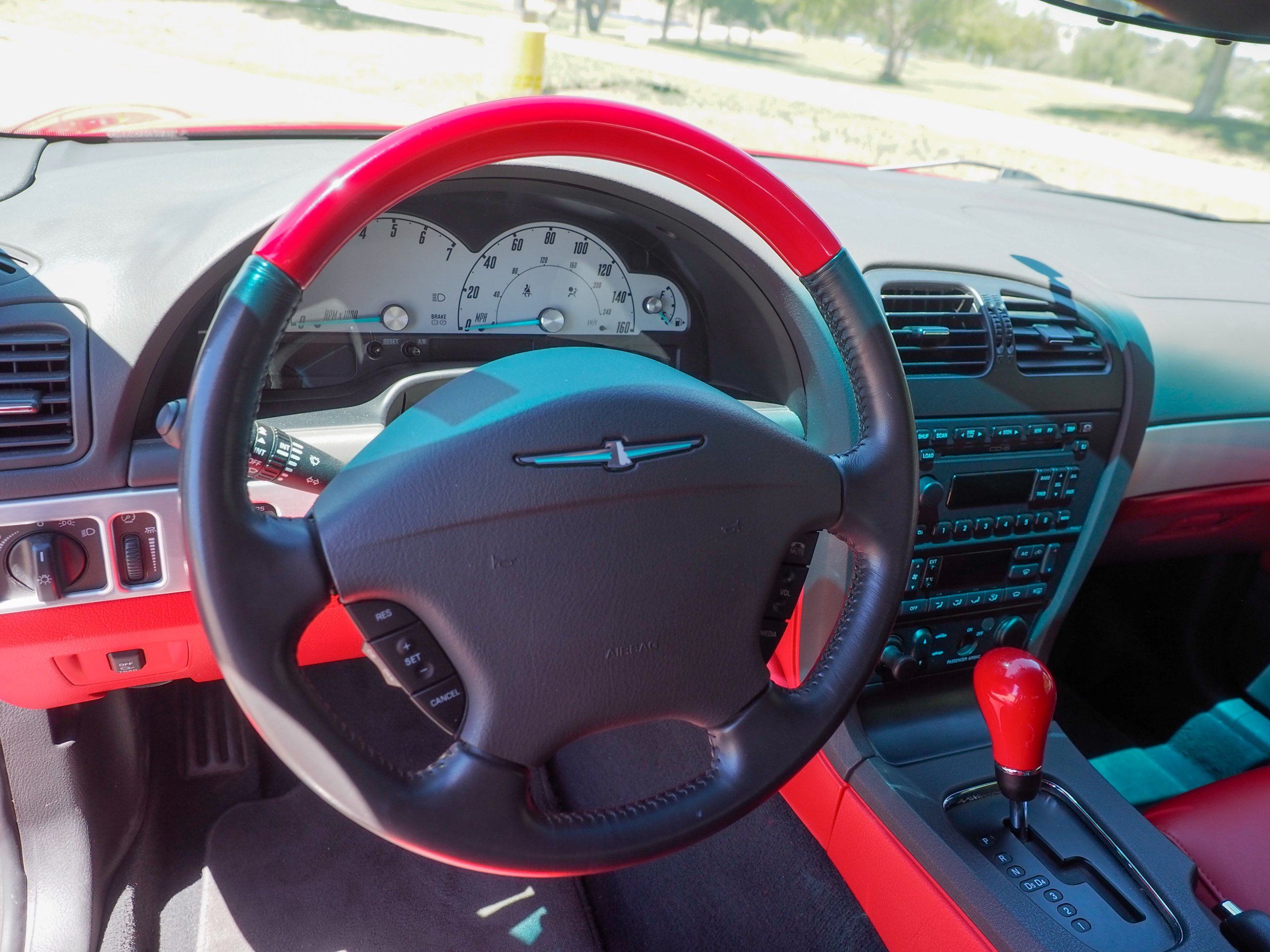 2002 Ford Thunderbird Red Deluxe