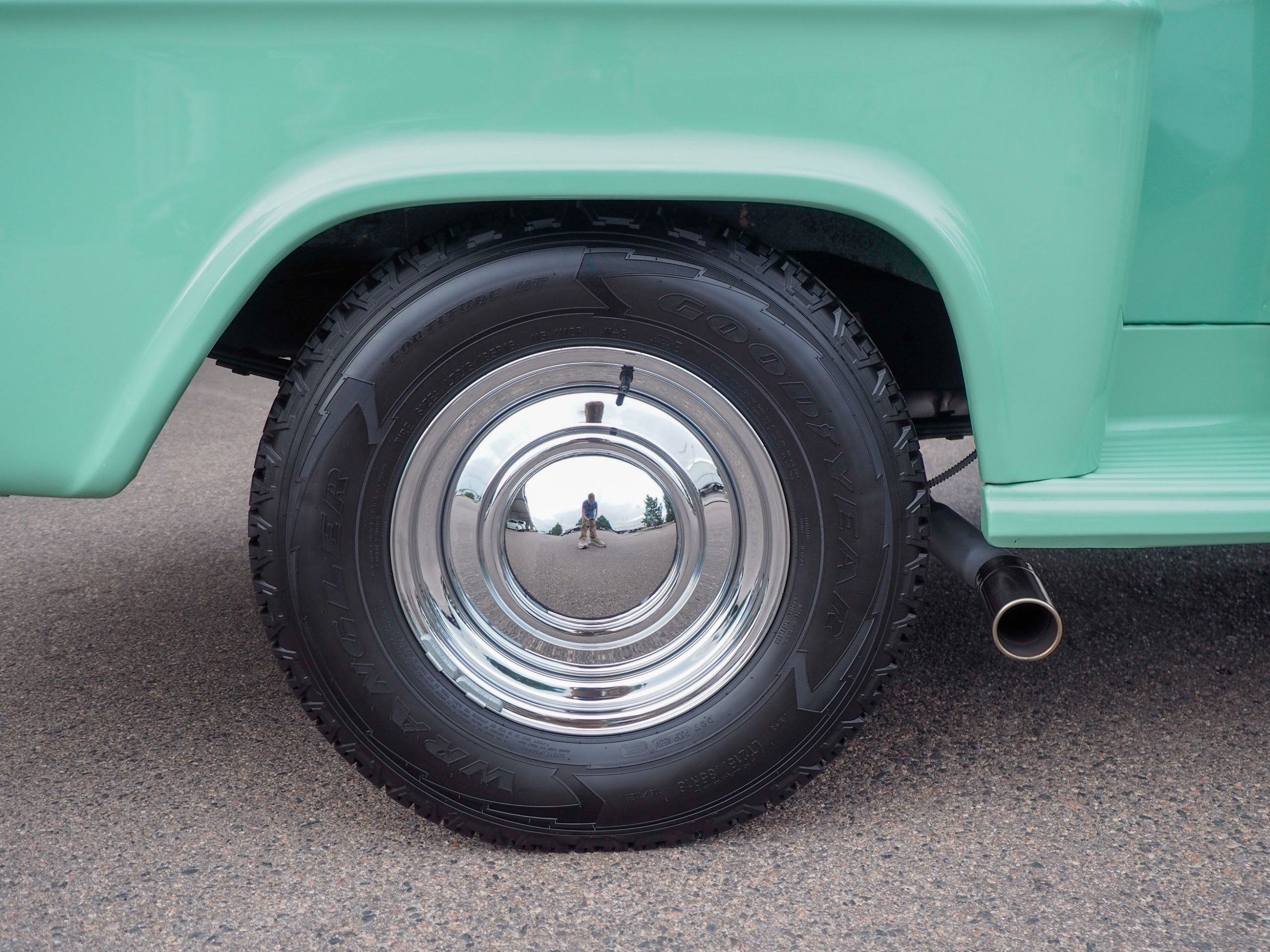 1955 GMC Pickup Green 2nd Series