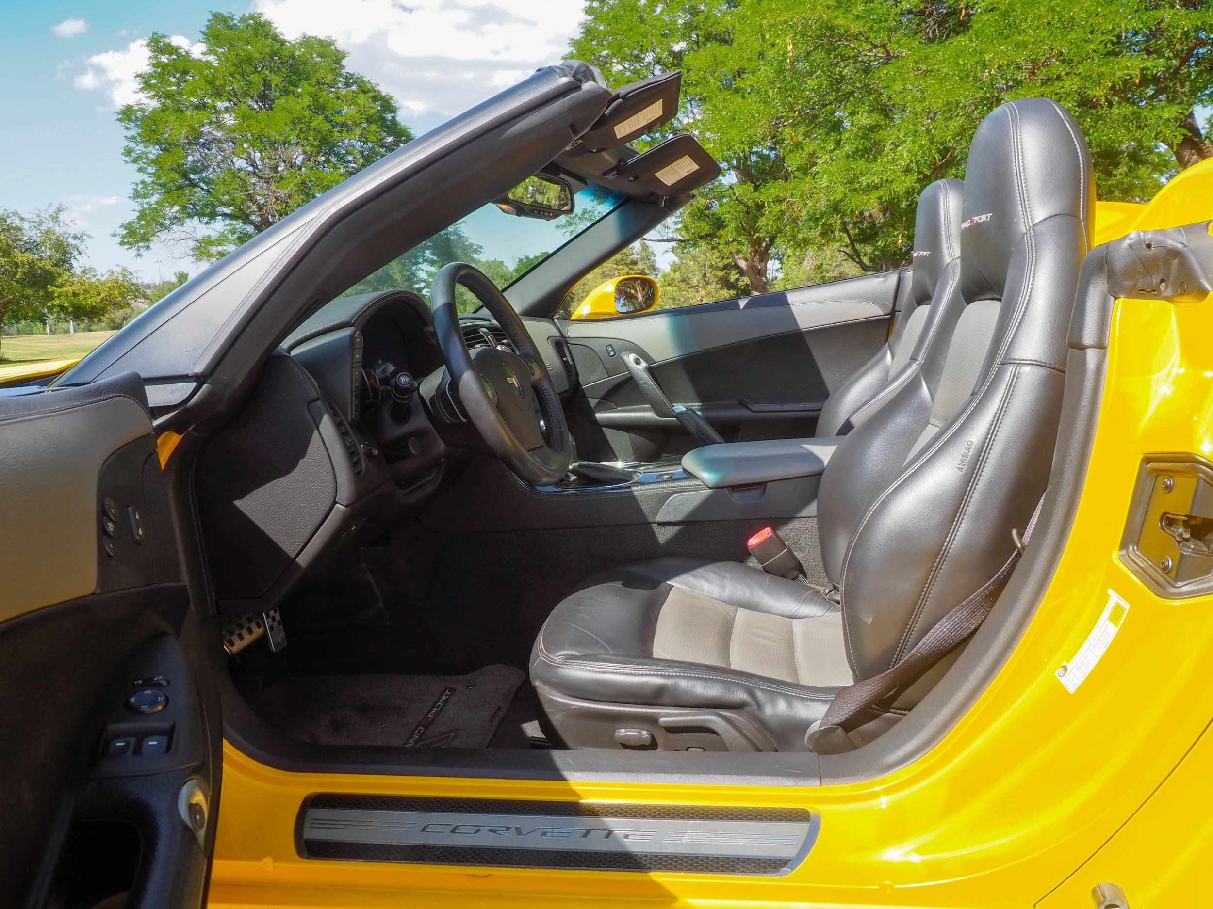 2010 Chevrolet Corvette Yellow Grand Sport