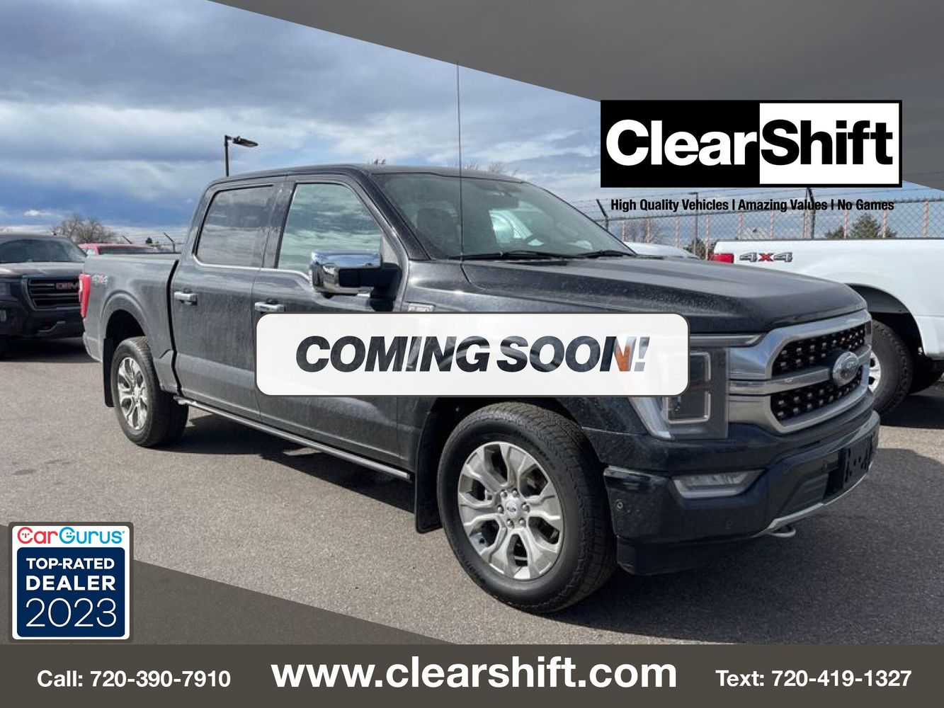 2021 Ford F150 Platinum ClearShift