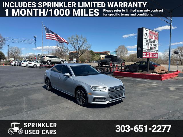 Silver 2018 Audi A4 2.0 TFSI quattro Premium Plus AWD Sedan All-Wheel Drive 7-Speed Automatic
