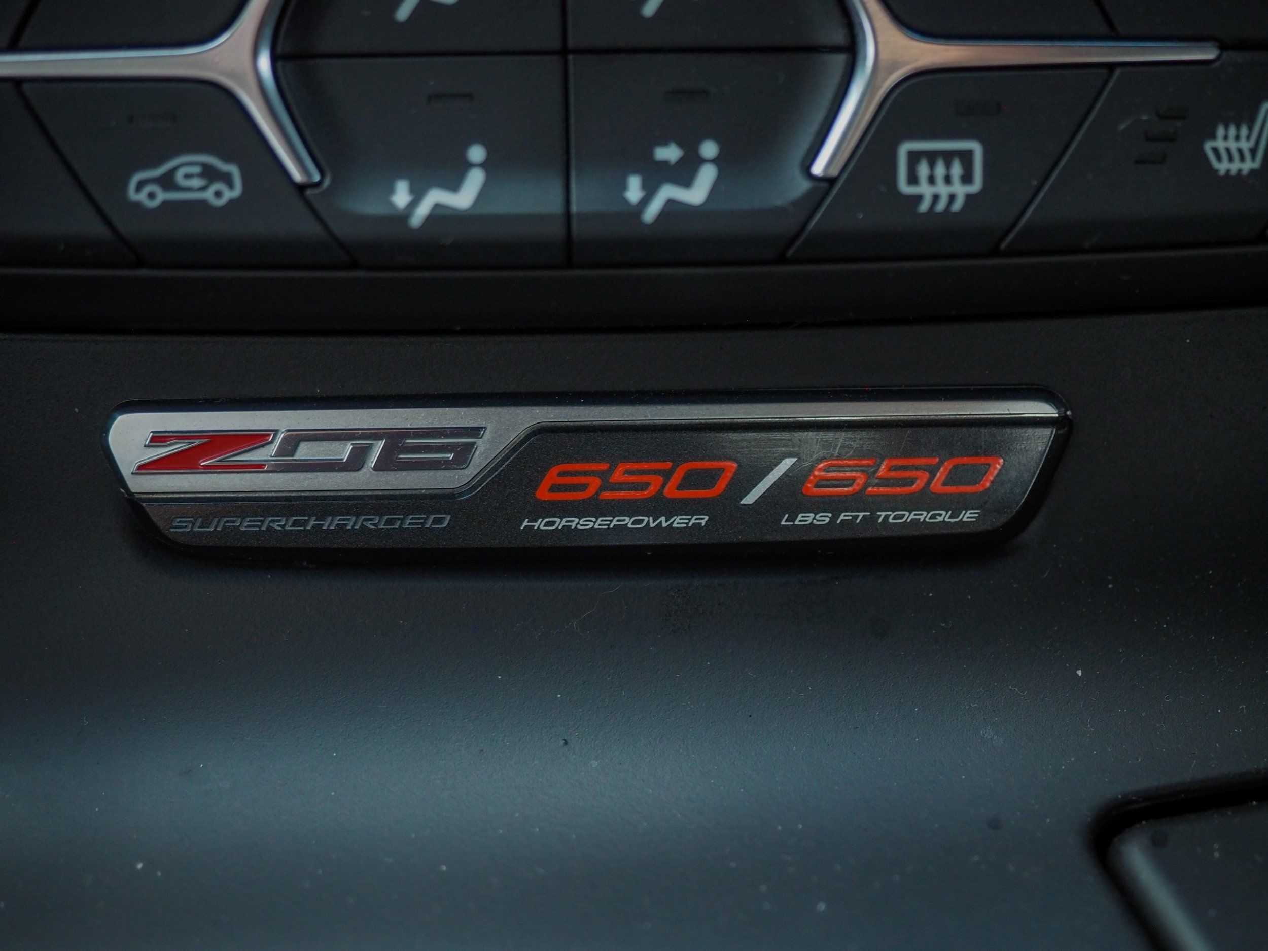 2016 Chevrolet Corvette Black Z06