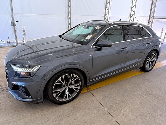 Gray 2021 Audi Q8 SUV / Crossover All-Wheel Drive 8-Speed Automatic