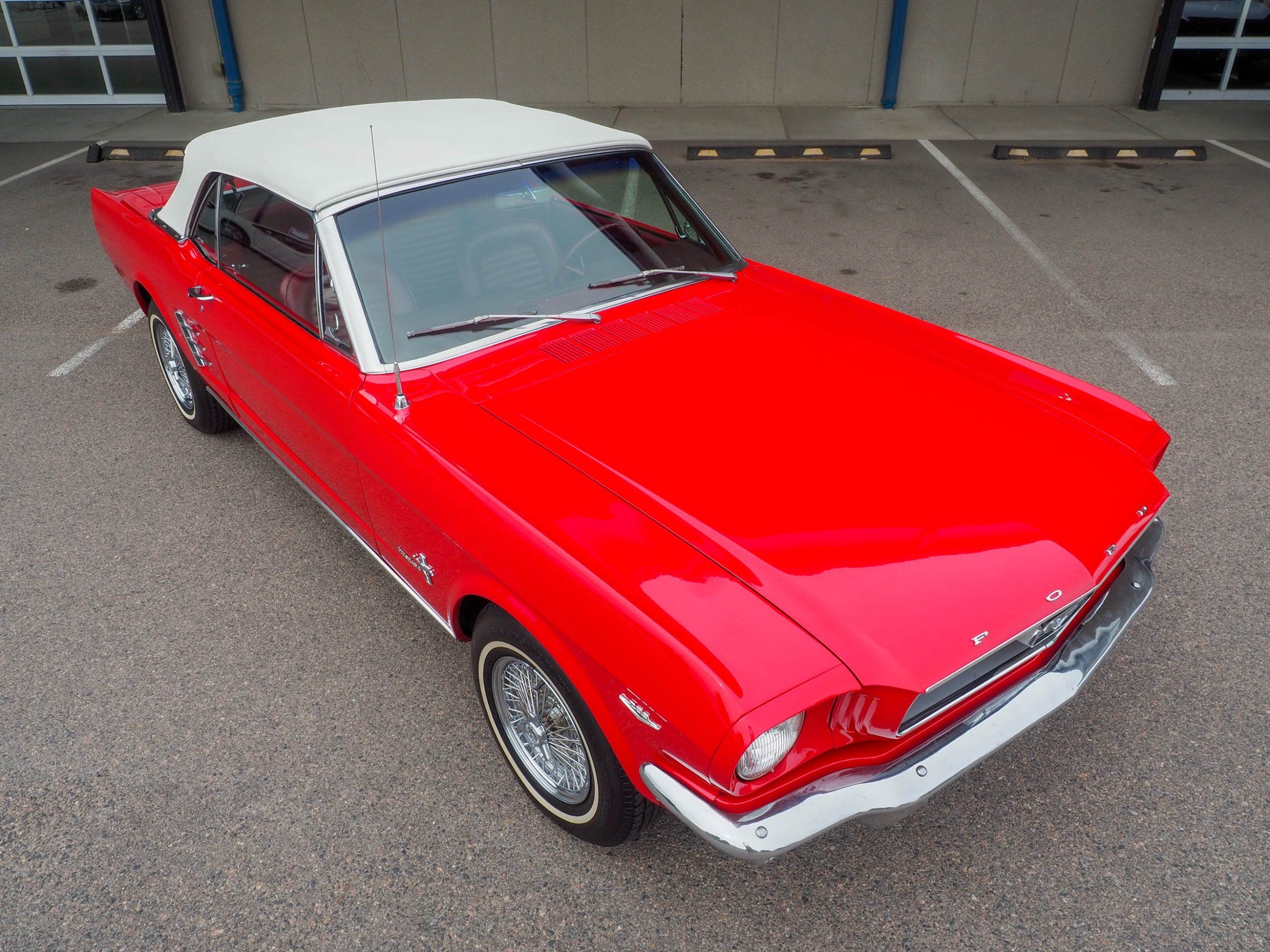 1966 Ford Mustang Red Convertible