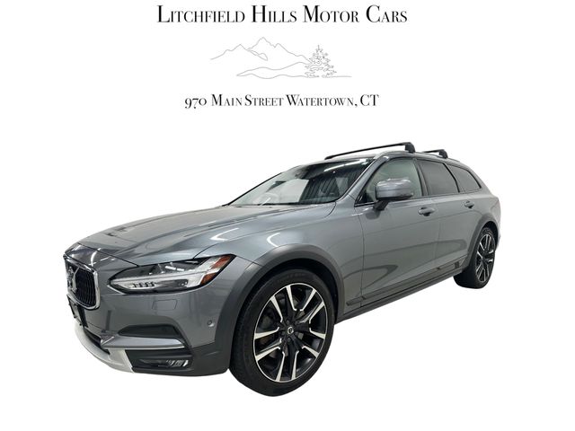 Gray 2018 Volvo V90 Wagon All-Wheel Drive 8-Speed Automatic