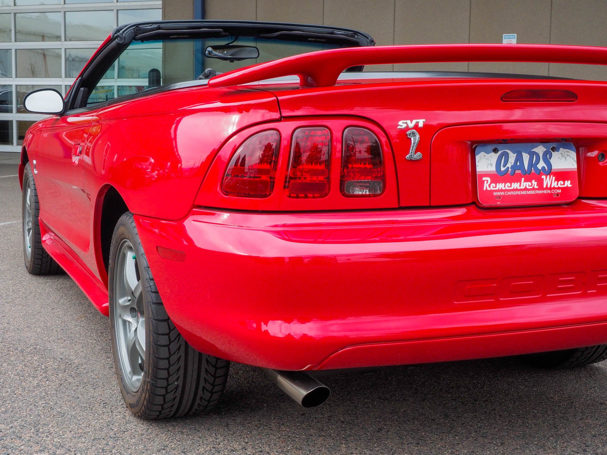 1997 Ford Mustang Red Cobra