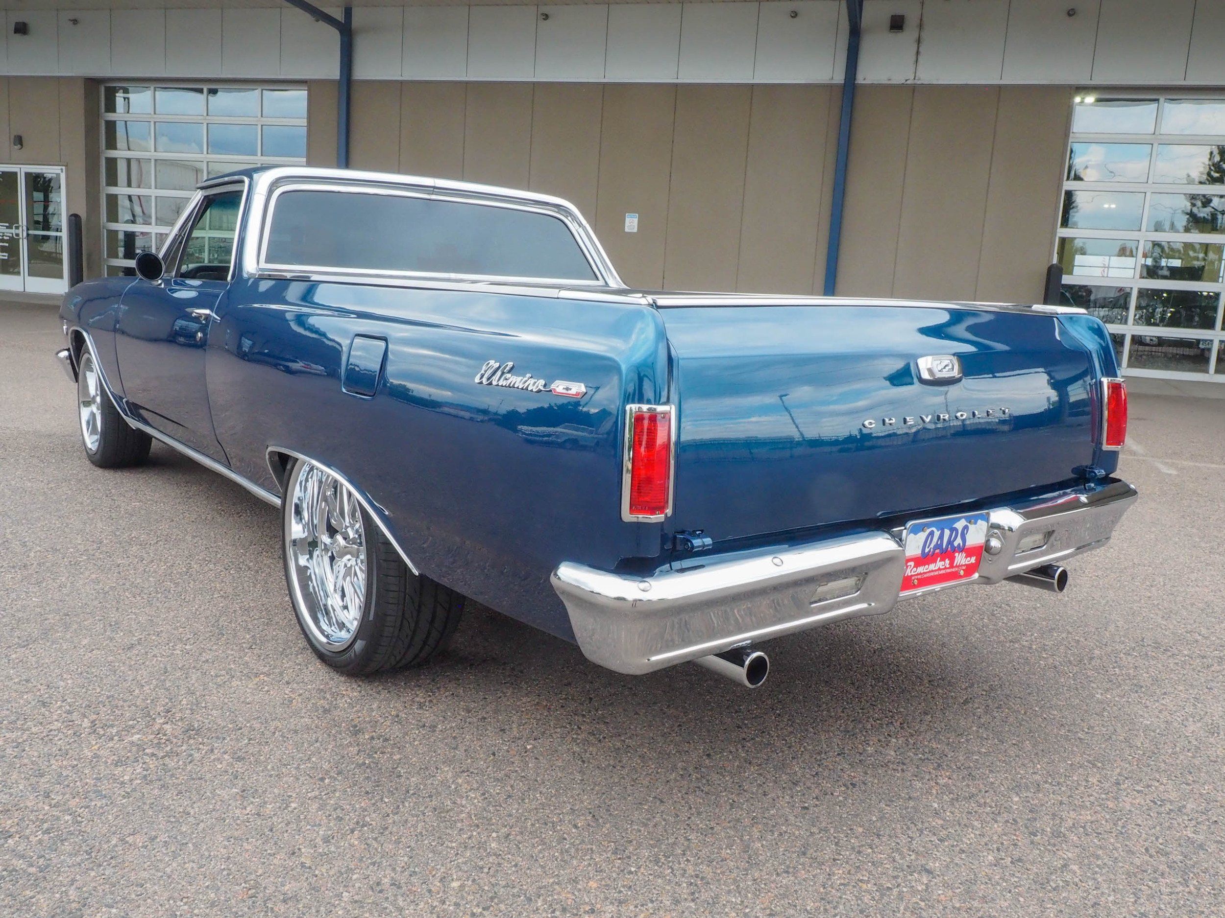 1965 Chevrolet El Camino Blue 