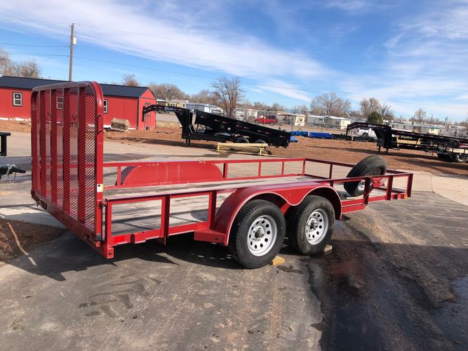 2023 DELCO Utility 83" X 16' An Penrose Trailer