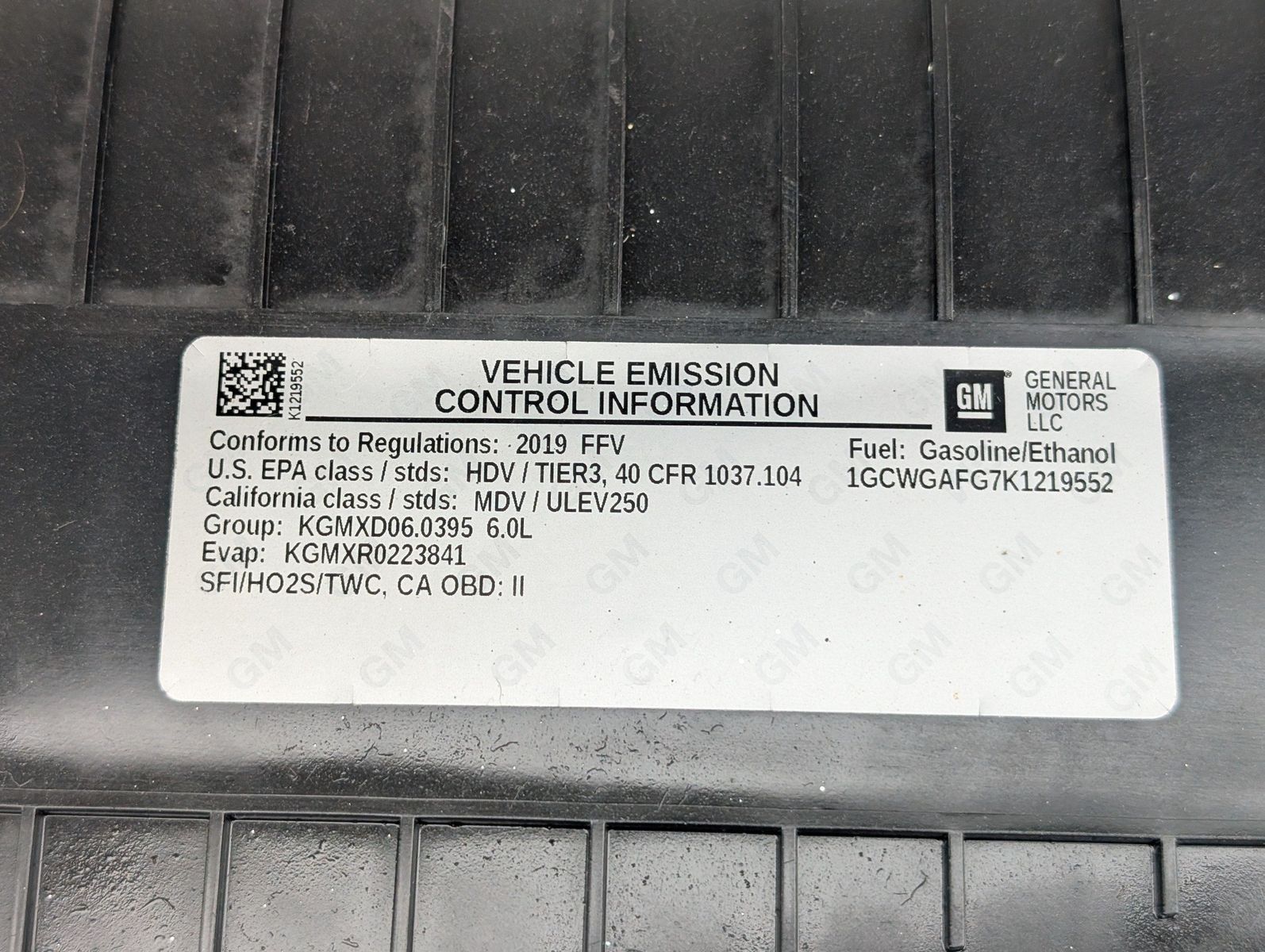 2019 Chevrolet Express 2500 119