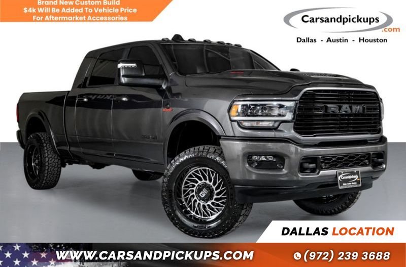Gray 2024 RAM 2500 Pickup Truck Four-Wheel Drive 6-Speed Automatic
