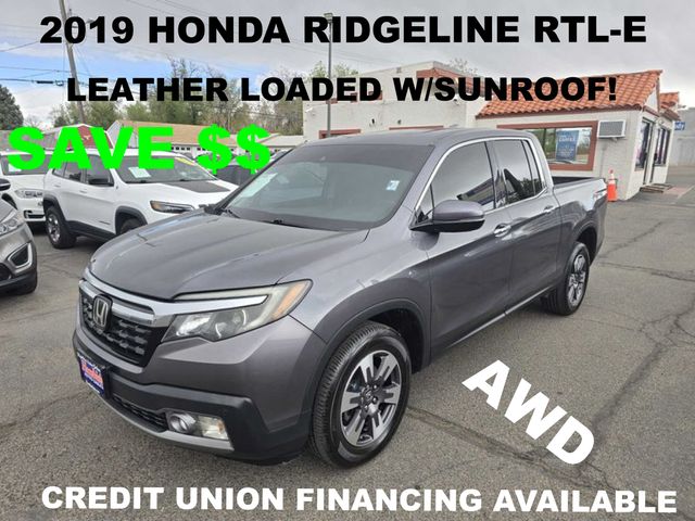2019 Honda Ridgeline Pickup Truck All-Wheel Drive 6-Speed Automatic