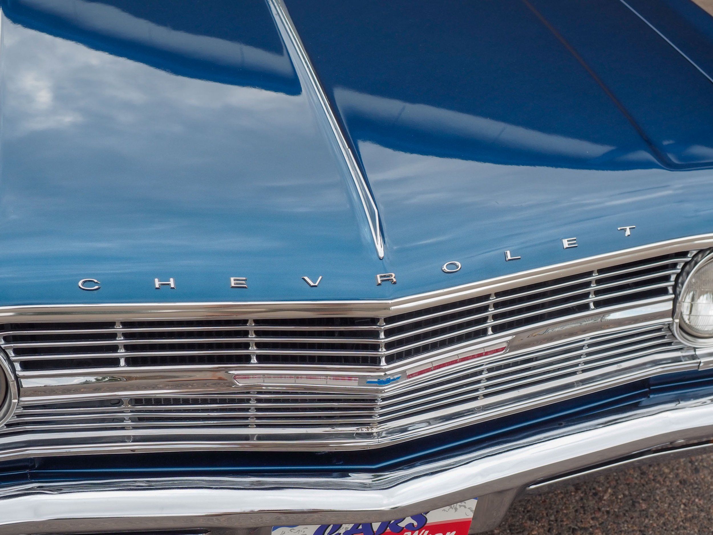 1965 Chevrolet El Camino Blue 