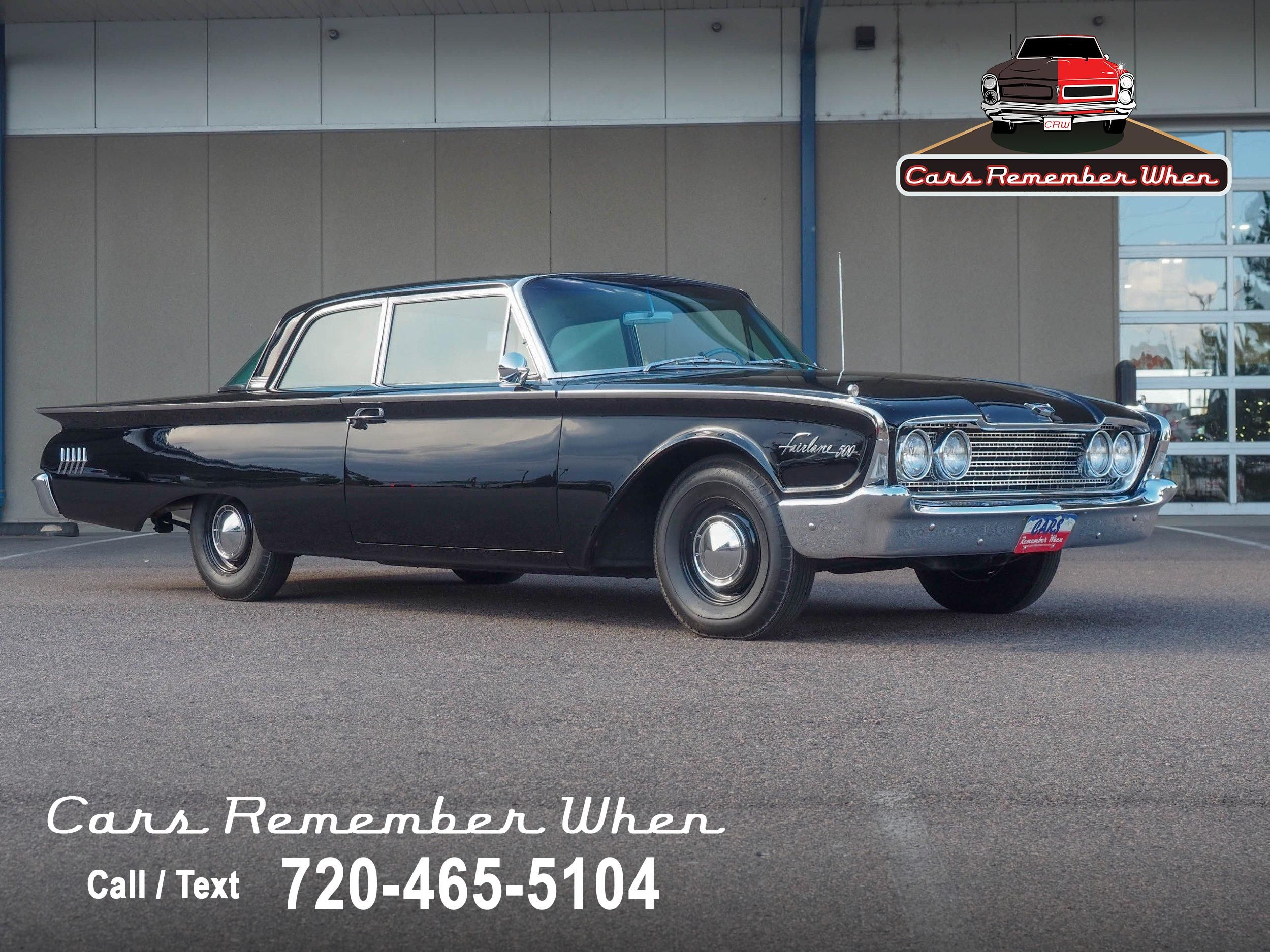 1960 Ford Fairlane Black 500
