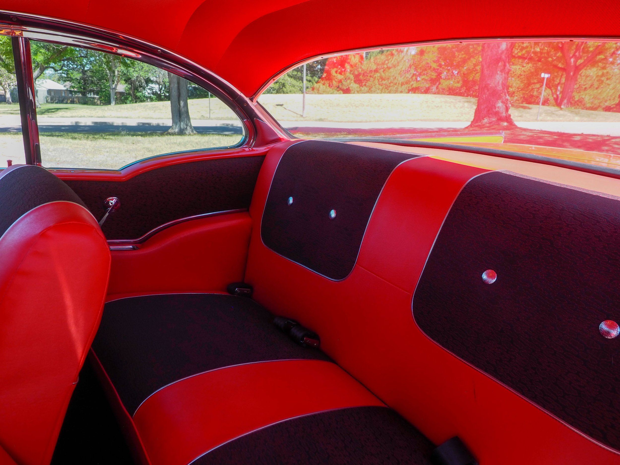 1957 Chevrolet Bel Air Orange 