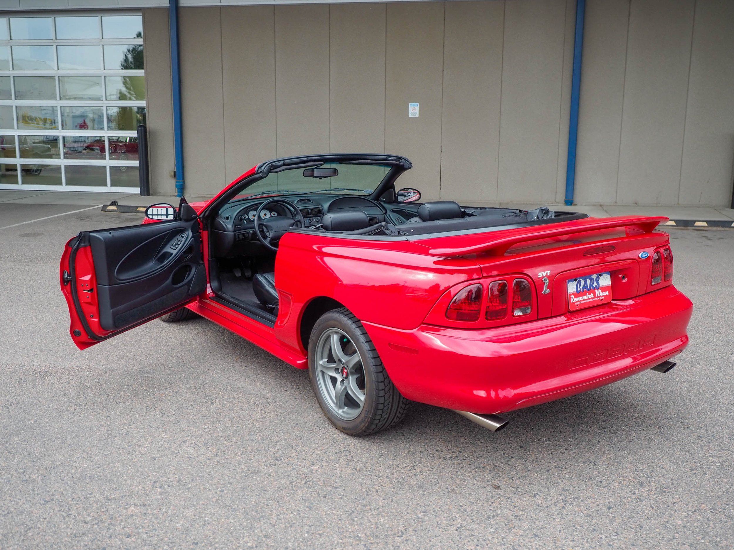 1997 Ford Mustang Red Cobra