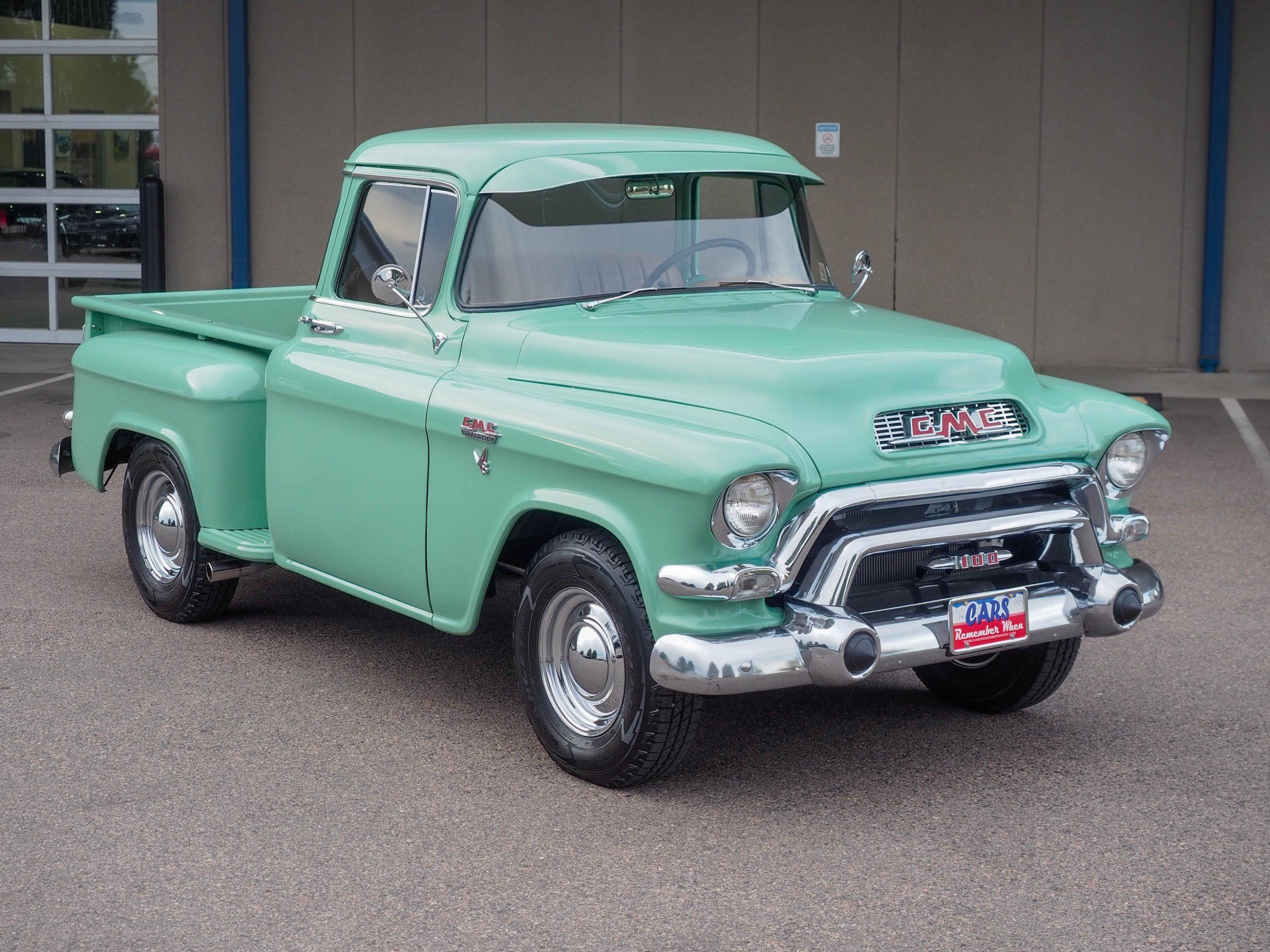 1955 GMC Pickup Green 2nd Series