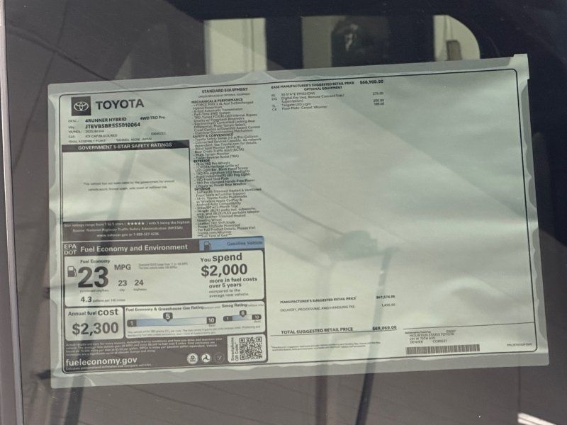2025 Toyota 4Runner TRD Pro HV, photo 30