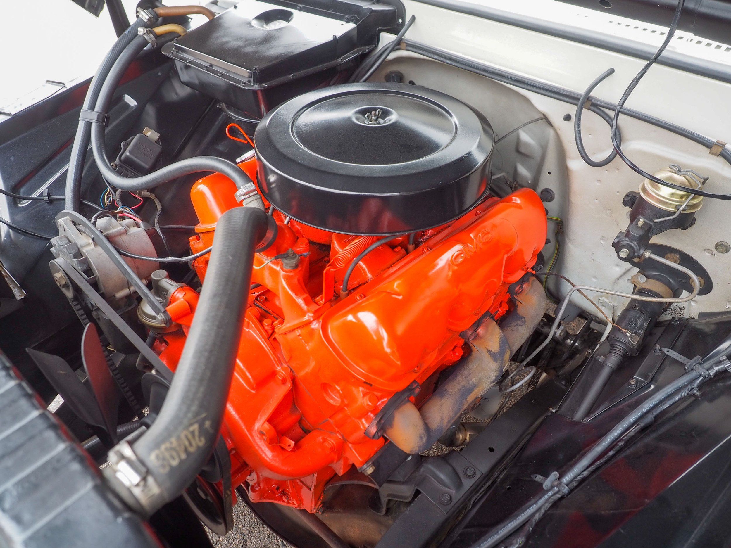 1966 GMC Pickup White RWD