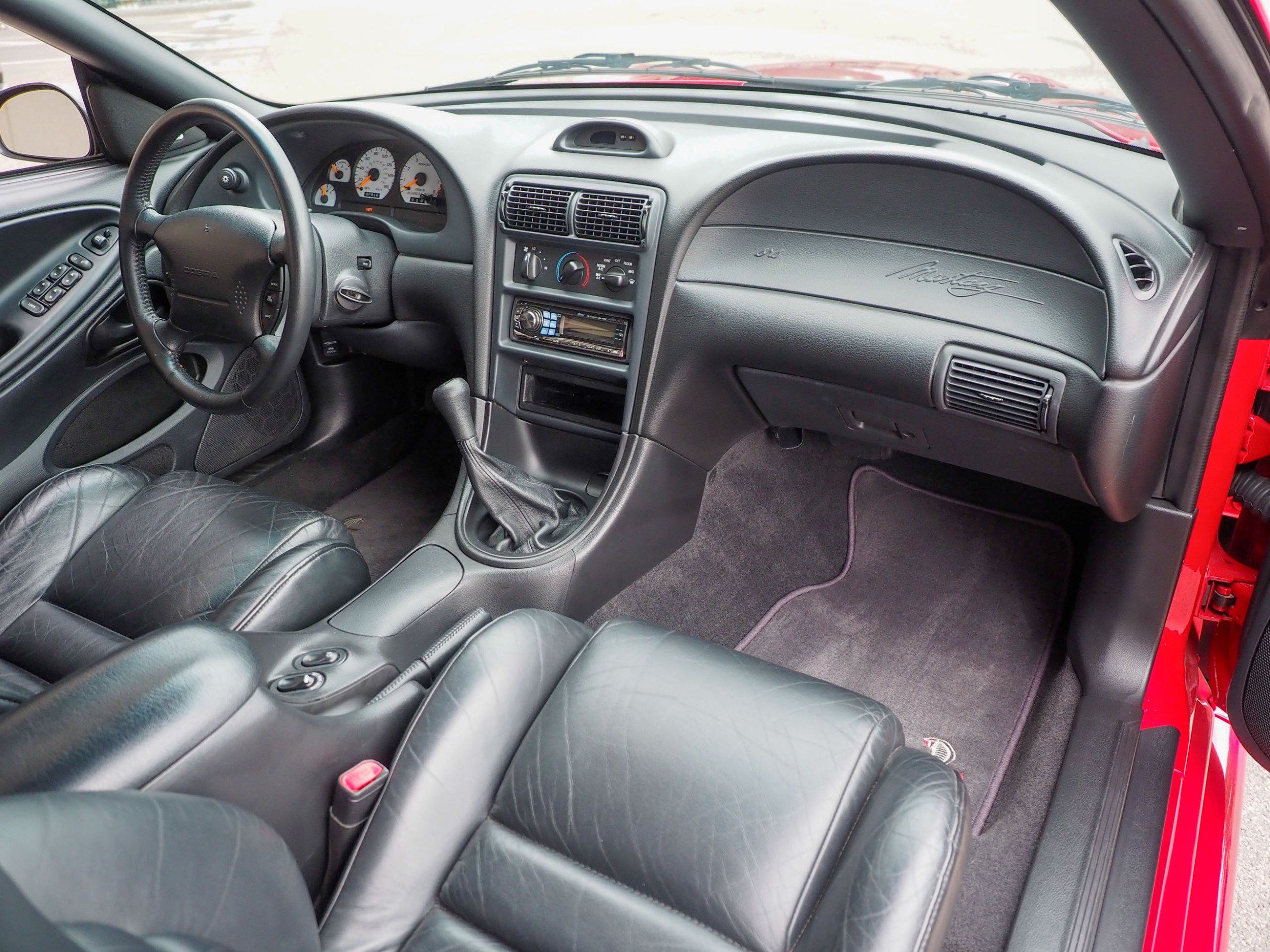 1997 Ford Mustang Red Cobra