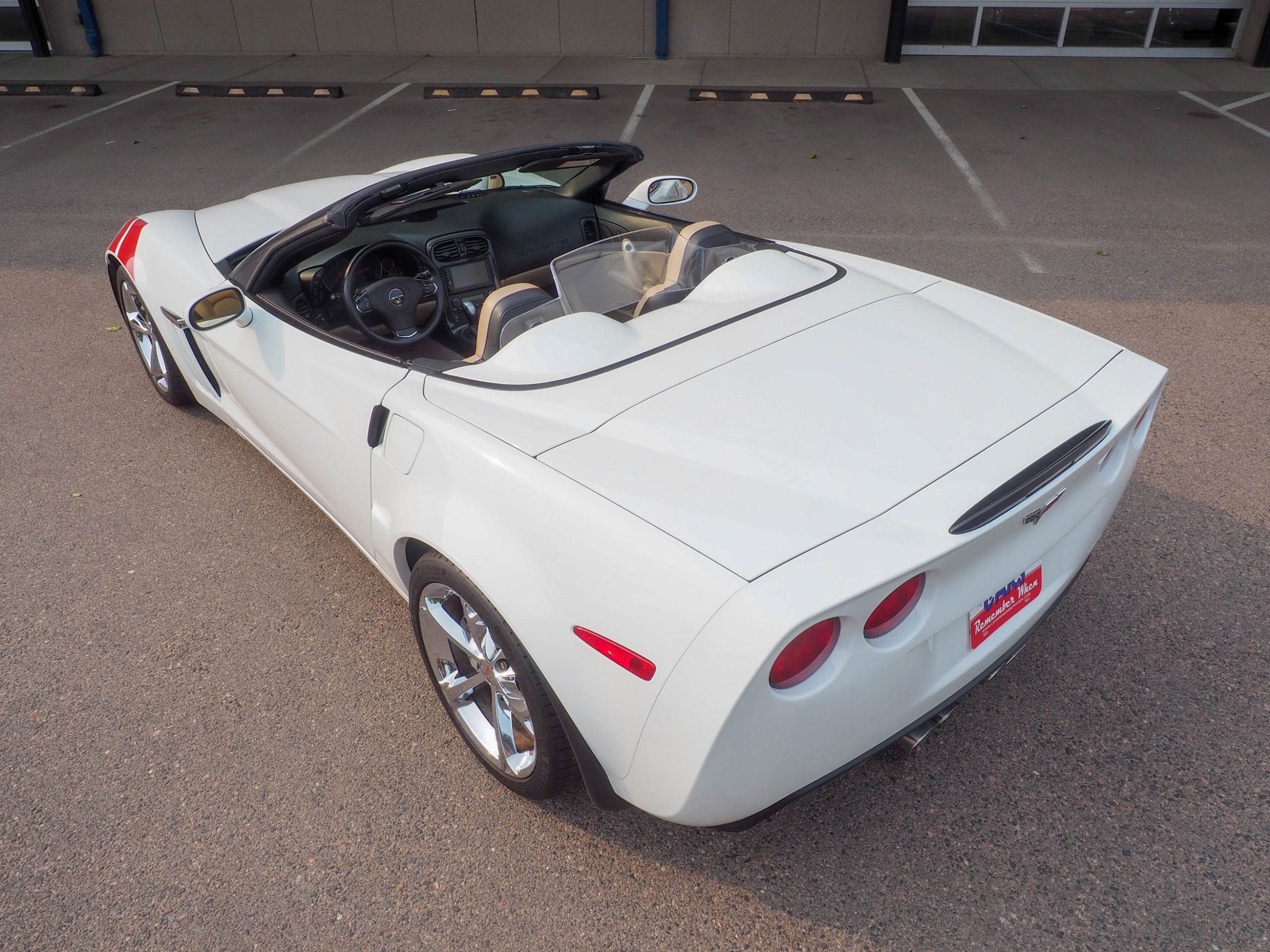 2012 Chevrolet Corvette White Grand Sport