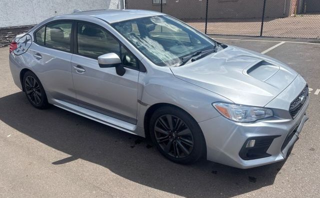 Silver 2018 Subaru WRX Sedan Sedan All-Wheel Drive 6-Speed Manual