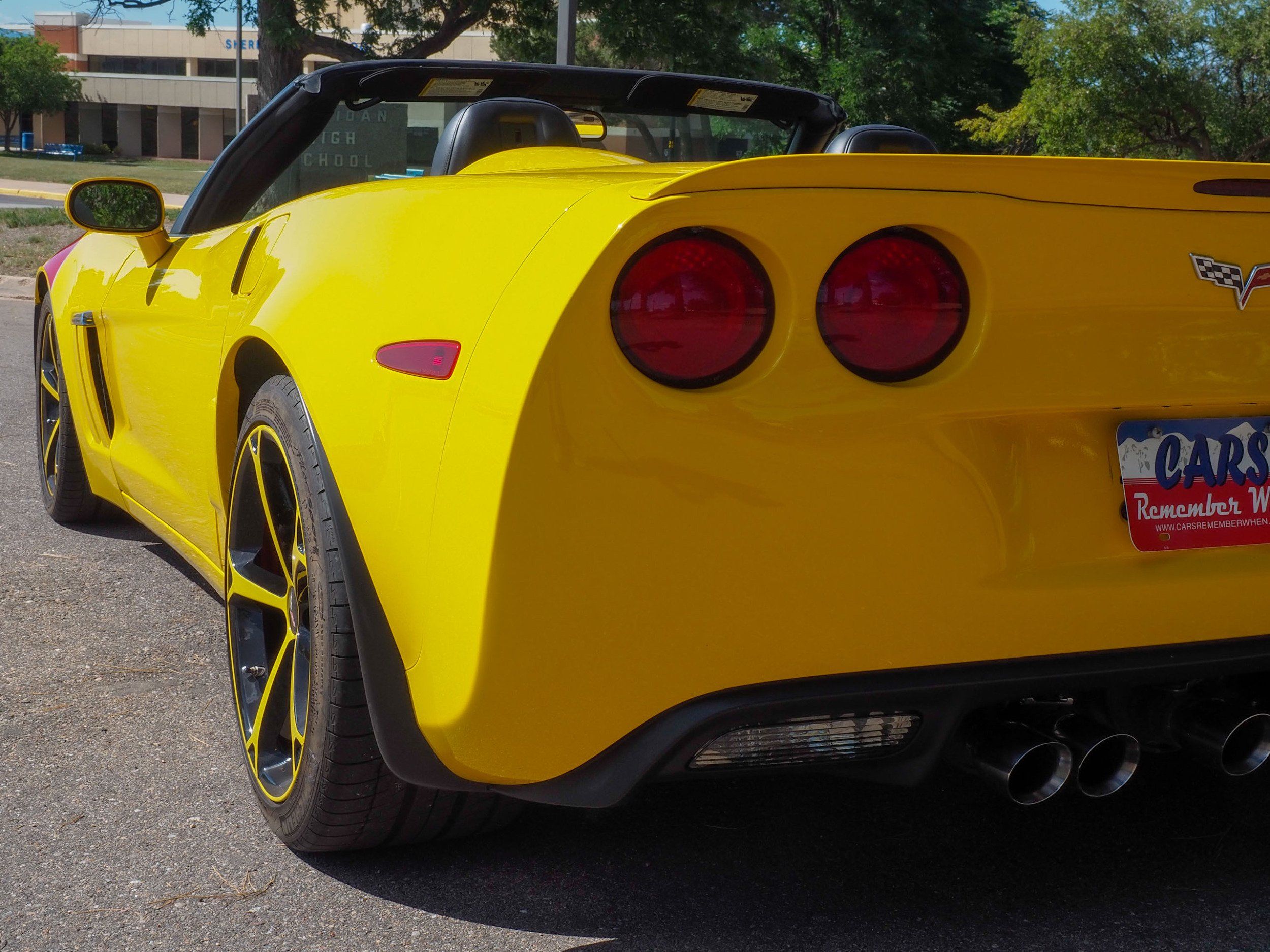 2010 Chevrolet Corvette Yellow Grand Sport