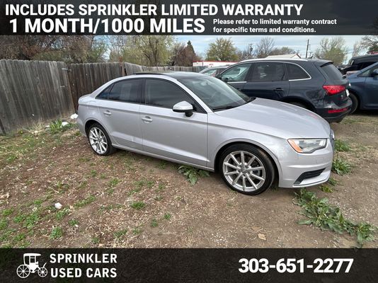 2015 Audi A3 Sedan Premium