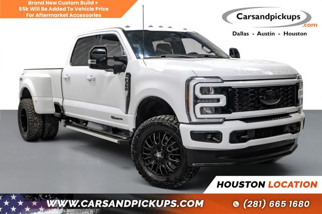 White 2024 Ford F-350 Super Duty Pickup Truck Four-Wheel Drive Automatic