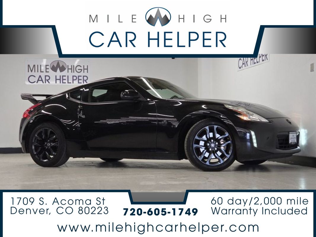 Black 2017 Nissan 370Z Coupe 6-Speed Manual