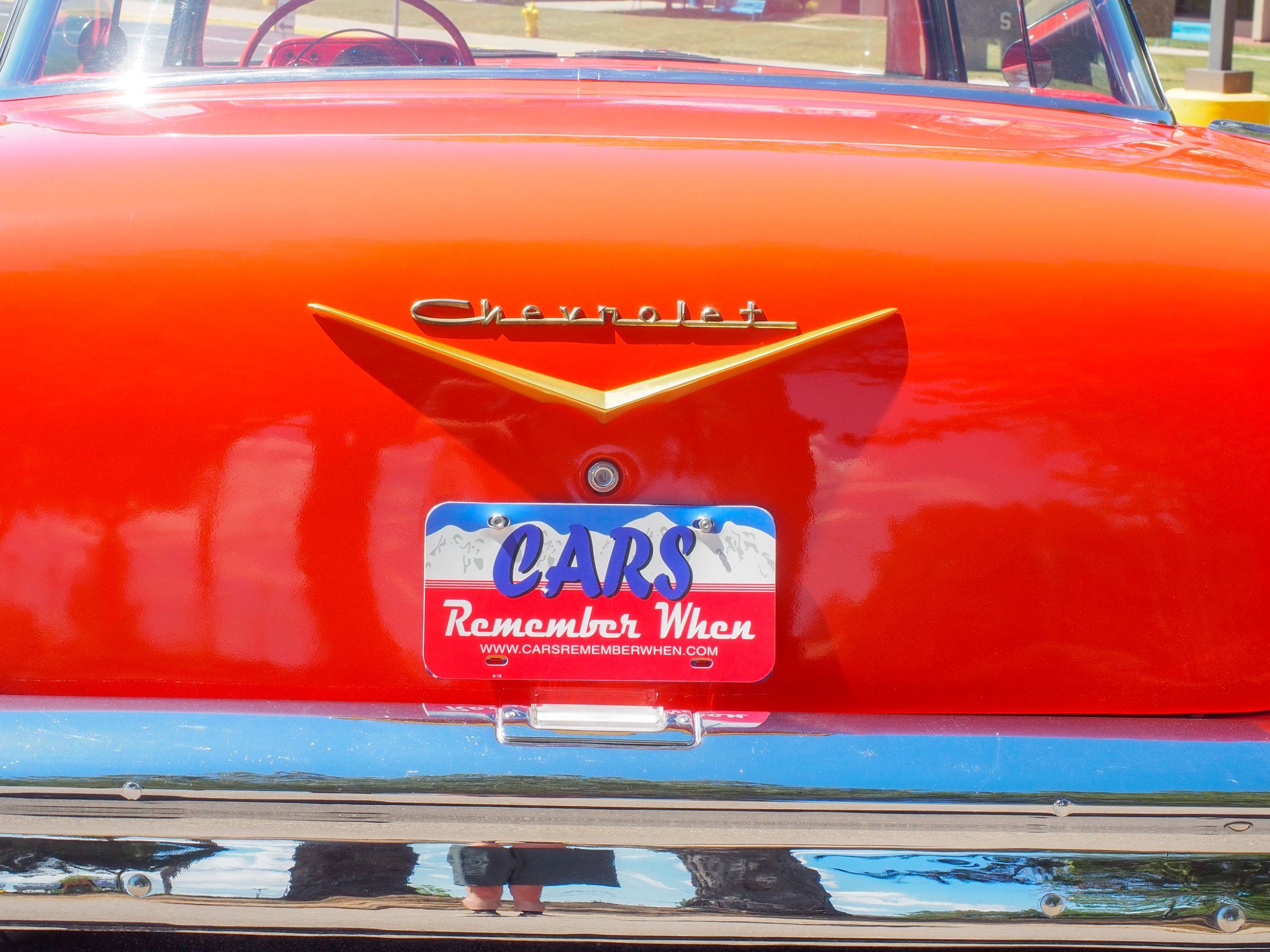 1957 Chevrolet Bel Air Orange 