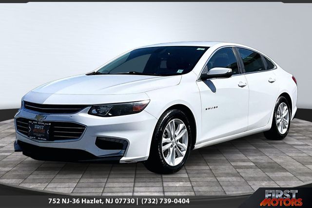 White 2016 Chevrolet Malibu Sedan Front-Wheel Drive 6-Speed Automatic