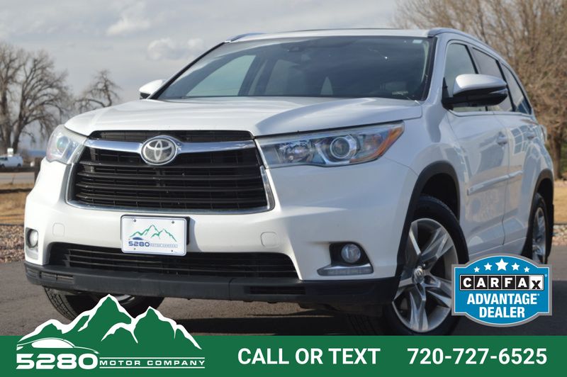 2014 Toyota Highlander Limited Platinum