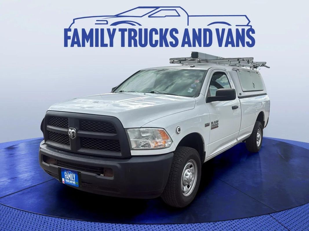White 2014 RAM 2500 Tradesman Pickup Truck 4X2 6-Speed Automatic