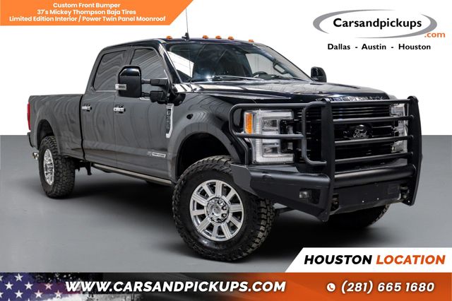 Black 2019 Ford F-350 Super Duty Pickup Truck Four-Wheel Drive 6-Speed Automatic