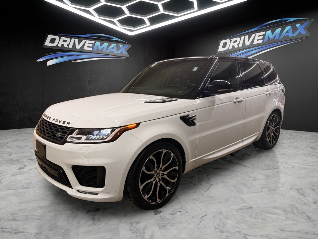 White 2019 Land Rover Range Rover Sport SUV / Crossover All-Wheel Drive 8-Speed Automatic