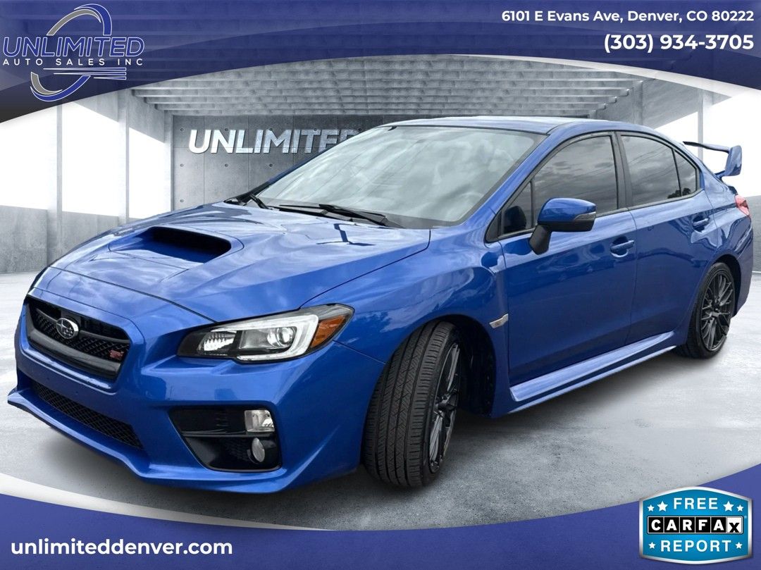 2017 Subaru WRX STI photo 8
