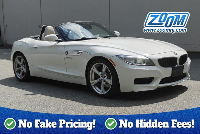 White 2016 BMW Z4 Convertible Rear-Wheel Drive 8-Speed Automatic