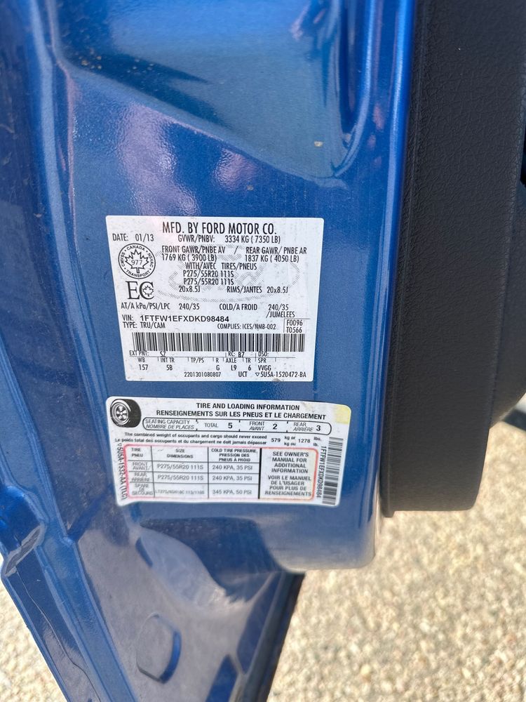 2013 Ford F-150 FX4 photo 11