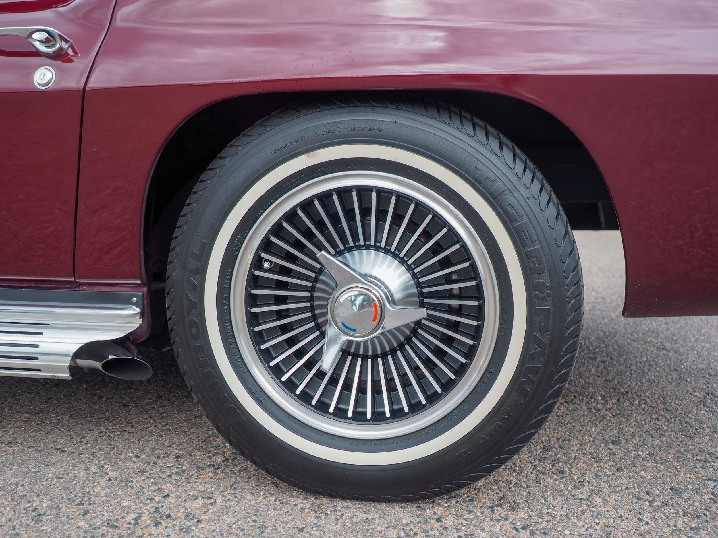 1966 Chevrolet Corvette Maroon Coupe