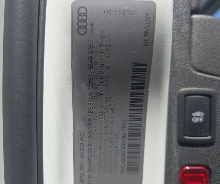 2017 Audi A4 2.0T Ultra Premium photo 15