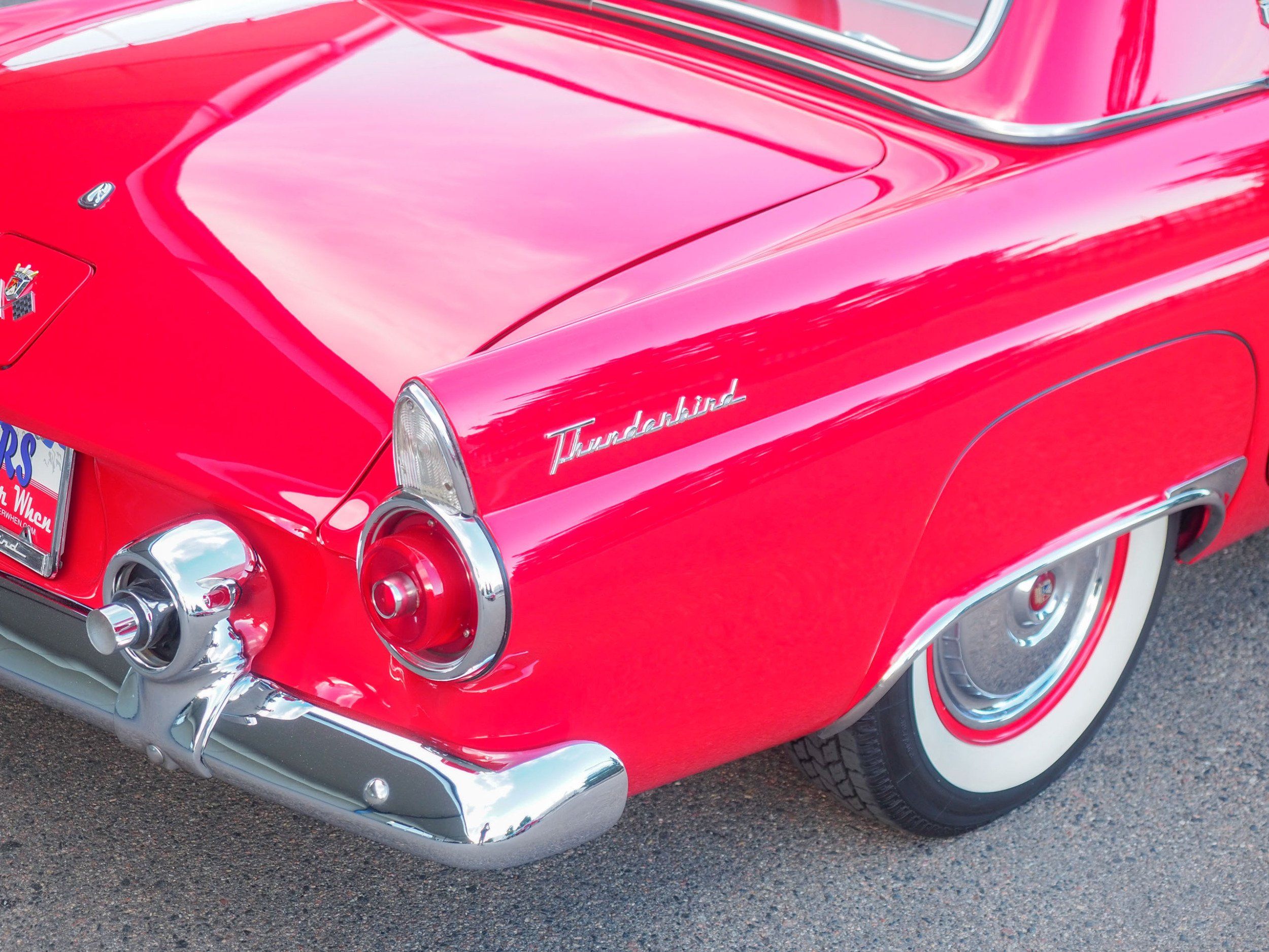1955 Ford Thunderbird Red 
