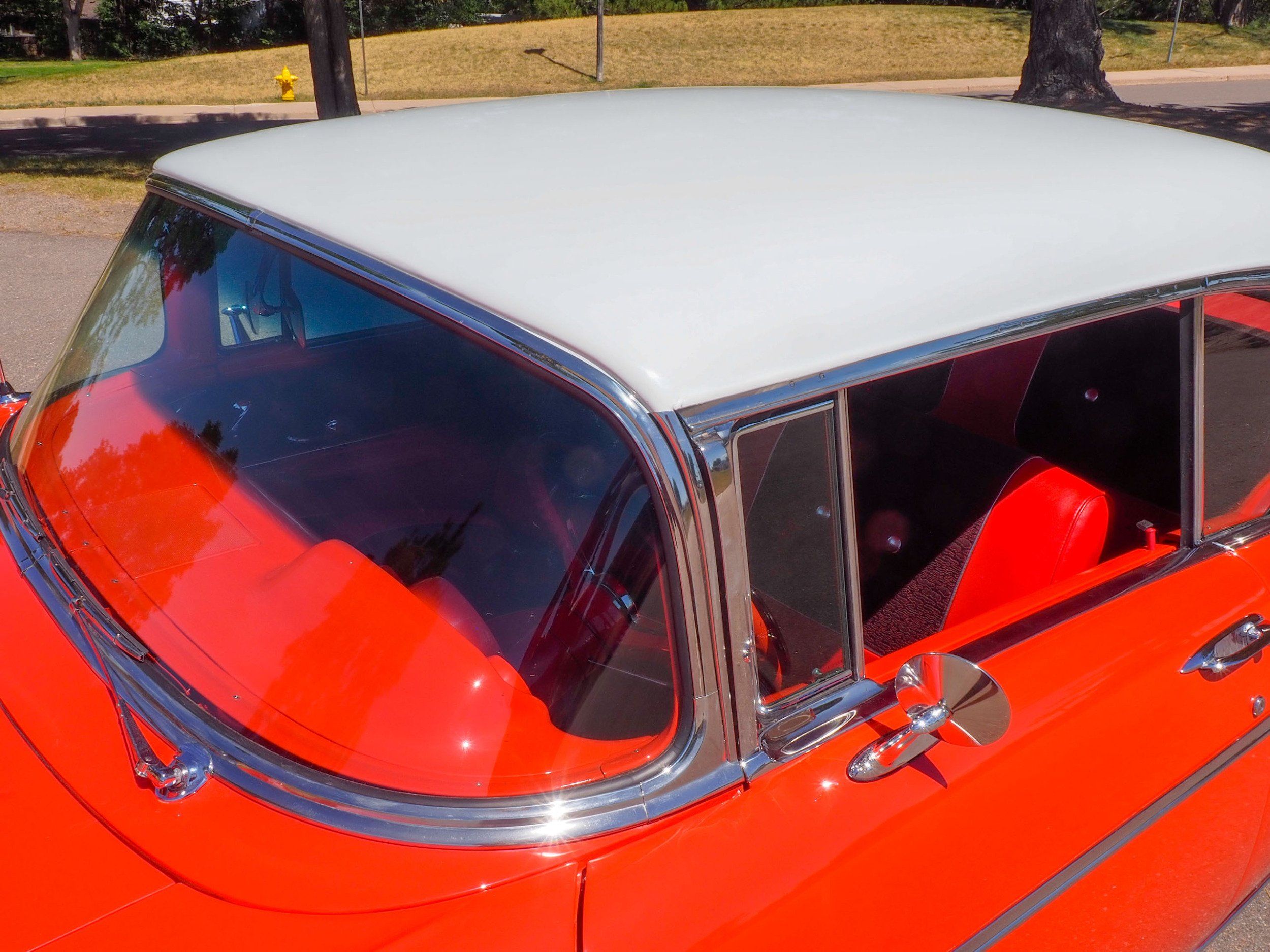 1957 Chevrolet Bel Air Orange 